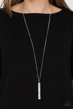 Load image into Gallery viewer, Matt 7:7 - Silver Necklace - Sabrinas Bling Collection