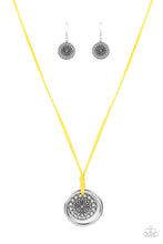 Load image into Gallery viewer, One MANDALA Show - Yellow Necklace - Sabrina&#39;s Bling Collection