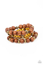 Load image into Gallery viewer, WILD-Mannered - Brass Bracelet - Sabrinas Bling Collection