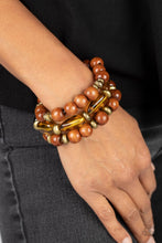 Load image into Gallery viewer, WILD-Mannered - Brass Bracelet - Sabrinas Bling Collection