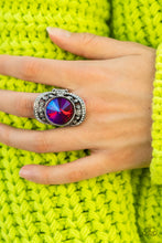 Load image into Gallery viewer, Galactic Garden - Pink Oil Spill Ring - Sabrina&#39;s Bling Collection