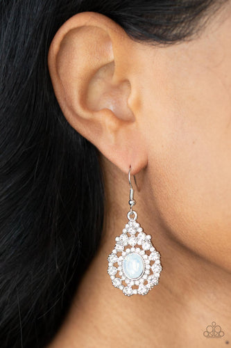 Products Celestial Charmer - White Earrings - Sabrina's Bling Collection