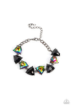 Load image into Gallery viewer, Pumped up Prisms - Multi oil Spill Bracelet - Sabrina&#39;s Bling Collection