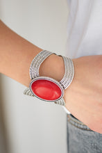 Load image into Gallery viewer, Coyote Couture - Red Bracelet Paparazzi Accessories - Sabrina&#39;s Bling Collection