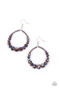 Astral Aesthetic - Purple Earrings - Sabrina's Bling Collection