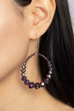 Load image into Gallery viewer, Astral Aesthetic - Purple Earrings - Sabrina&#39;s Bling Collection