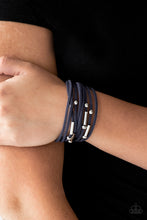Load image into Gallery viewer, Back To BACKPACKER - Blue Bracelet - Sabrina&#39;s Bling Collection