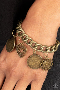 Complete CHARM-ony - Brass Charm Bracelet - Sabrina's Bling Collection