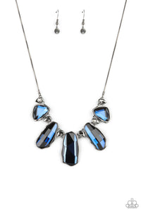 Cosmic Cocktail - Blue Necklace - Sabrina's Bling Collection