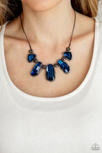 Load image into Gallery viewer, Cosmic Cocktail - Blue Necklace - Sabrina&#39;s Bling Collection