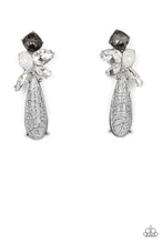 Load image into Gallery viewer, DIY Dazzle - Silver Rhinestone Earrings - Sabrina&#39;s Bling Collection