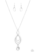 Load image into Gallery viewer, Dizzying Definition - Silver Necklace - Sabrina&#39;s Bling Collection