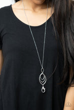 Load image into Gallery viewer, Dizzying Definition - Silver Necklace - Sabrina&#39;s Bling Collection