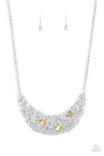 Load image into Gallery viewer, Fabulously Fragmented - Yellow Necklace - Sabrina&#39;s Bling Collection