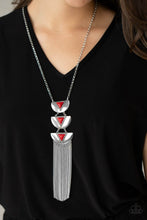 Load image into Gallery viewer, Gallery Expo - Red Necklace - Sabrina&#39;s Bling Collection