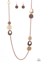 Load image into Gallery viewer, Gallery Guru - Copper Necklace - Sabrina&#39;s Bling Collection