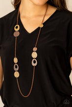 Load image into Gallery viewer, Gallery Guru - Copper Necklace - Sabrina&#39;s Bling Collection
