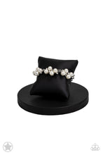 Load image into Gallery viewer, I Do - White Blockbuster Bracelet - Sabrina&#39;s Bling Collection