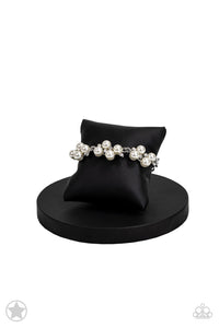 I Do - White Blockbuster Bracelet - Sabrina's Bling Collection