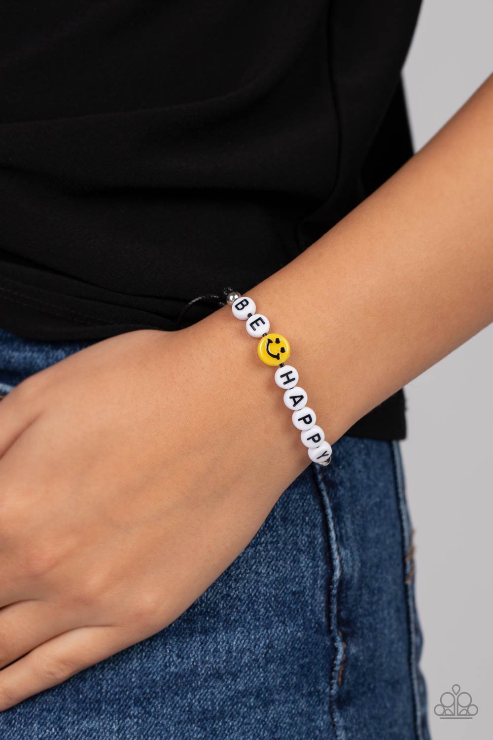 I Love Your Smile - Black Bracelet - Sabrinas Bling Collection