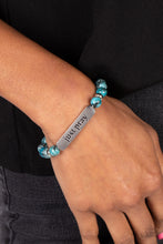 Load image into Gallery viewer, Just Pray - Blue Stone &quot;Just Pray&quot; Bracelet - Sabrinas Bling Collection