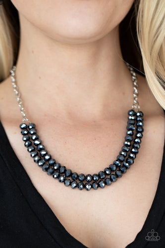 May The FIERCE Be With You - Blue Necklace - Sabrina's Bling Collection