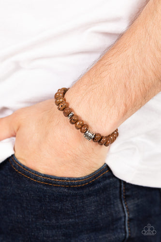 Natural State of Mind - Brown Stone Bracelet - Sabrina's Bling Collection