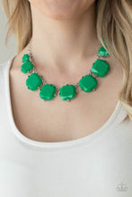 Load image into Gallery viewer, Prismatic Prima Donna - Green Necklace - Sabrina&#39;s Bling Collection