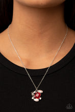 Load image into Gallery viewer, Prismatic Projection - Red Necklace - Sabrina&#39;s Bling Collection