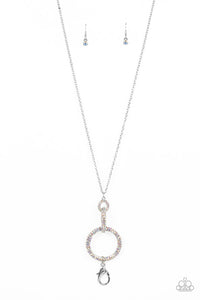 Radiant Ringleader - Multi Iridescent Necklace - Sabrina's Bling Collection