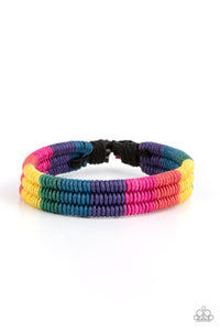 Rainbow Renegade - Multi Bracelet - Sabrina's Bling Collection