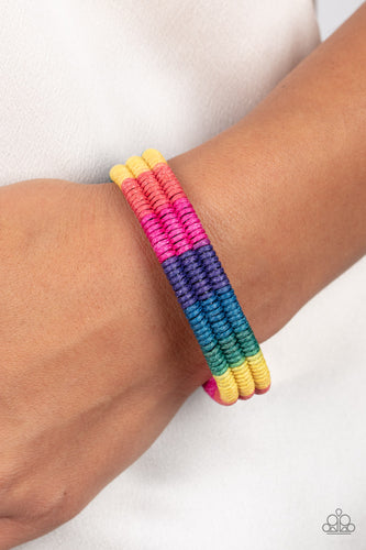 Rainbow Renegade - Multi Bracelet - Sabrina's Bling Collection