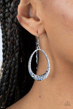 Load image into Gallery viewer, Seafoam Shimmer - Blue Iridescent Earrings - Sabrinas Bling Collection