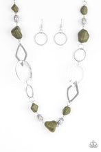 Load image into Gallery viewer, Thats TERRA-ific! - Green Necklace - Sabrina&#39;s Bling Collection