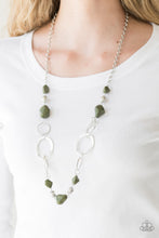 Load image into Gallery viewer, Thats TERRA-ific! - Green Necklace - Sabrina&#39;s Bling Collection