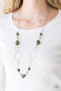 Thats TERRA-ific! - Green Necklace - Sabrina's Bling Collection