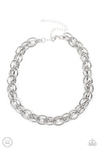 Load image into Gallery viewer, Tough Crowd - Silver Choker Necklace - Sabrina&#39;s Bling Collection