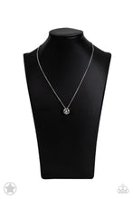 Load image into Gallery viewer, What A Gem - White Rhinestone Blockbuster Necklace - Sabrina&#39;s Bling Collection