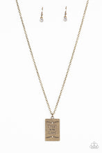 Load image into Gallery viewer, All About Trust - Brass &quot;Trust In The Lord&quot; Necklace - Sabrinas Bling Collection