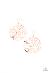 Autumn Harvest - Copper Leaf Earrings - Sabrina's Bling Collection