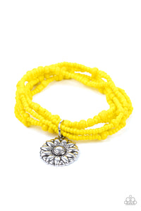 Badlands Botany - Yellow Bracelet - Sabrina's Bling Collection