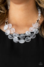 Load image into Gallery viewer, Beach Day Demure - White Necklace - Sabrina&#39;s Bling Collection