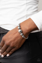 Load image into Gallery viewer, Bead Creed - Silver Cuff Bracelet - Sabrina&#39;s Bling Collection