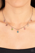 Load image into Gallery viewer, Carefree Charmer - Multi Rhinestone Necklace - Paparazzi Accessories