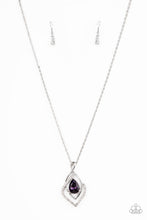 Load image into Gallery viewer, Dauntless Demure - Purple Necklace - Sabrinas Bling Collection