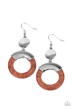 Load image into Gallery viewer, ENTRADA at Your Own Risk - Brown Stone Earrings - Sabrina&#39;s Bling Collection