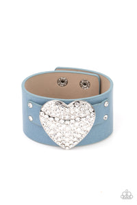 Flauntable Flirt - Blue Bracelet - Sabrina's Bling Collection