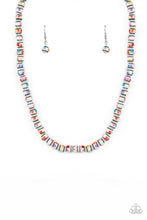 Load image into Gallery viewer, Gobstopper Glamour - White Necklace - Sabrina&#39;s Bling Collection