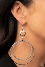 Load image into Gallery viewer, Haute Hysteria - White Rhinestone Earrings - Sabrina&#39;s Bling Collection