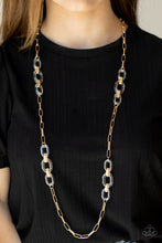 Load image into Gallery viewer, Have I Made Myself Clear? - Gold Necklace - Sabrina&#39;s Bling Collection